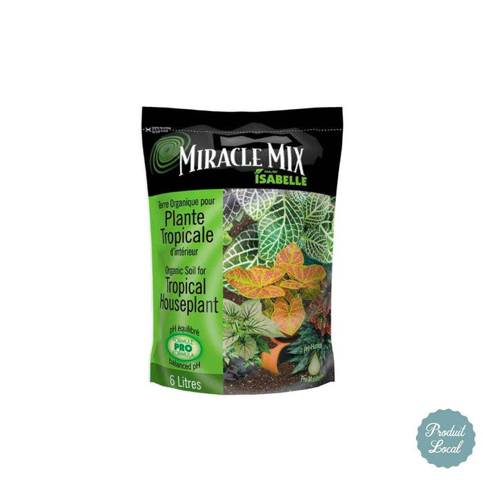 Terreau organique  pour plantes tropicales Miracle Mix - 6 L
