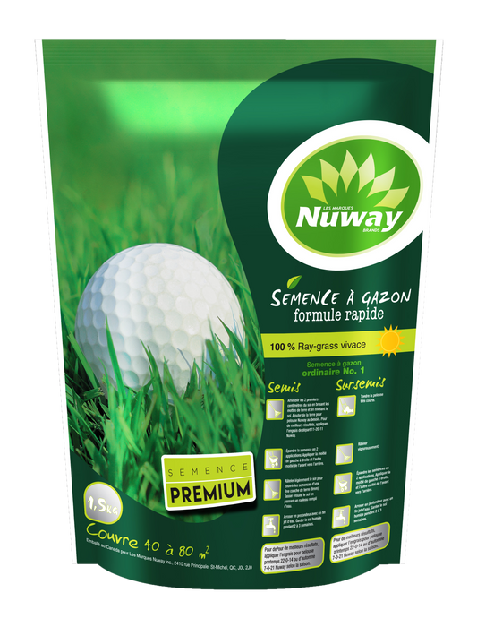 Semences à gazon Rapide Nuway 10kg