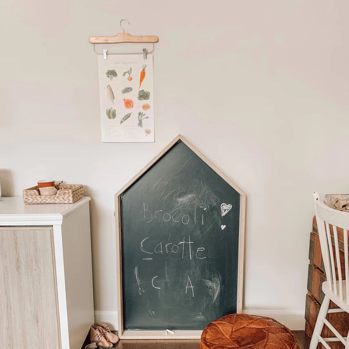 Affiche décorative et éducative - Les légumes