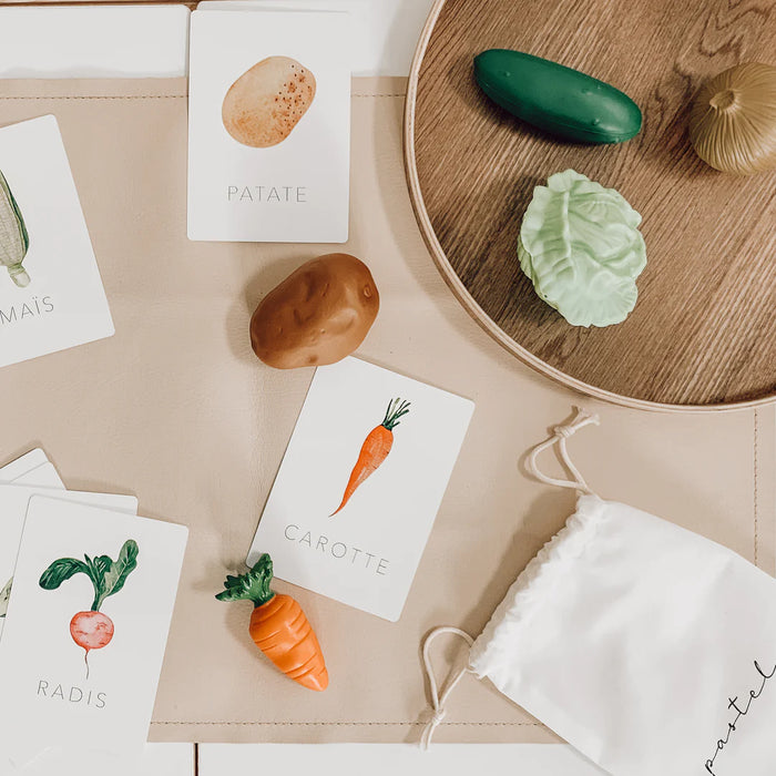 Cartes d'apprentissage - Les légumes