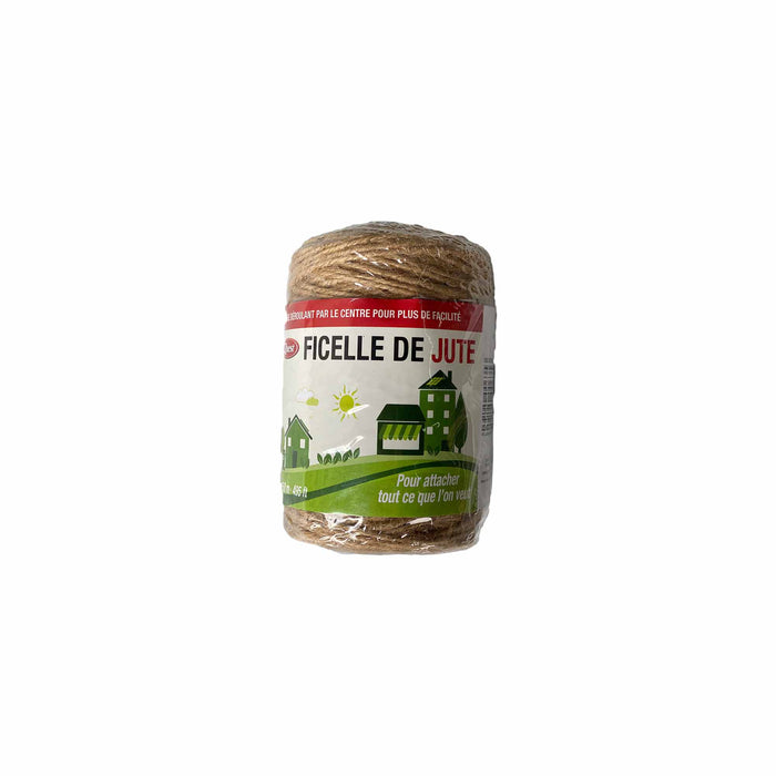 Ficelle de jute naturelle 495 pieds
