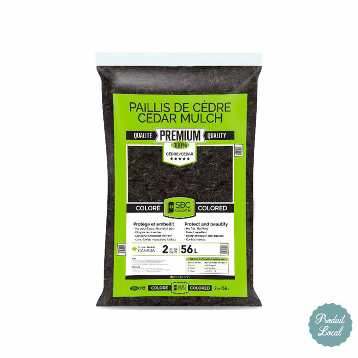 Paillis de cèdre noir SBC - 2 p.c