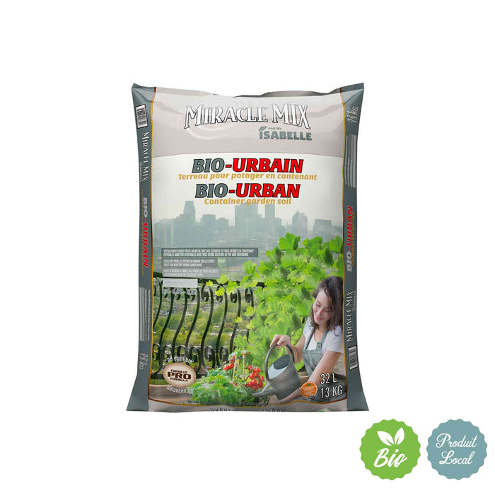 Terreau biologique pour contenant Bio Urbain  - 32 L*
