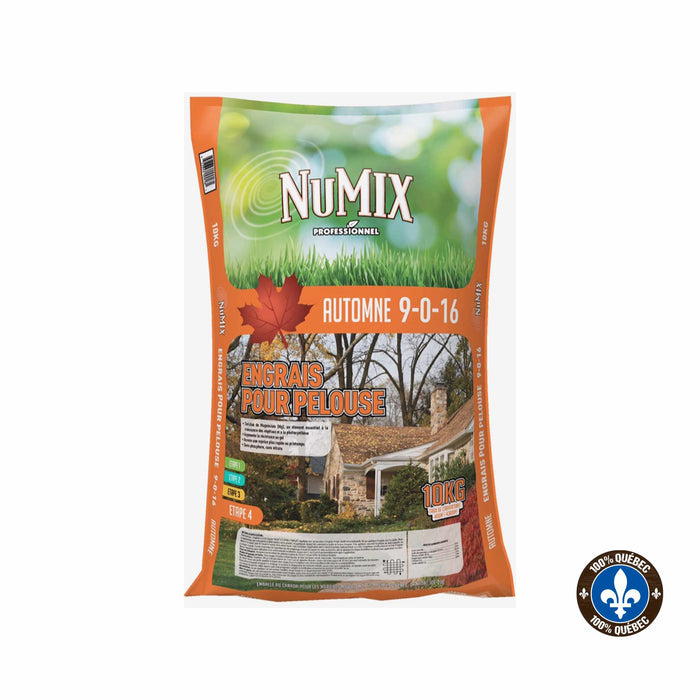 Engrais pelouse AUTOMNE 9-0-16 Numix - 10 kg*