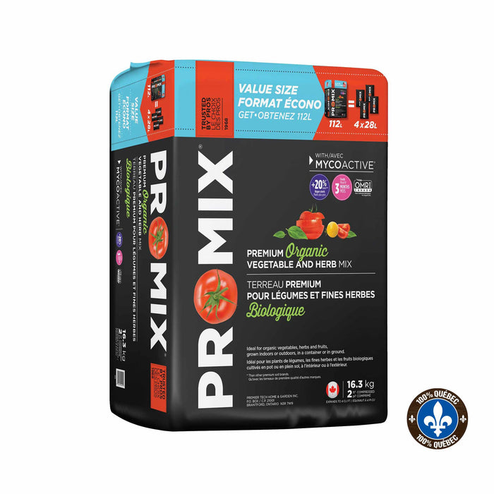 Terreau biologique pour légumes et fines herbes PRO-MIX® - 2 pi3