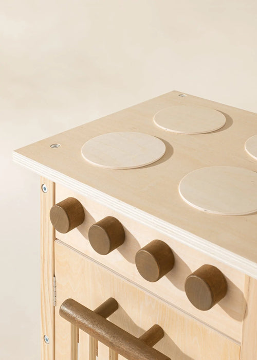 Mini cuisinière en bois