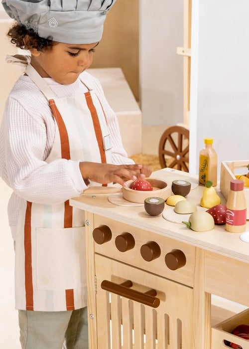 Mini cuisinière en bois