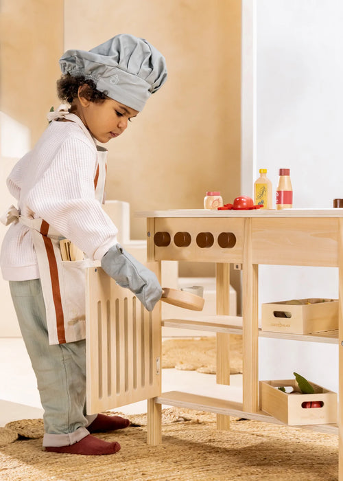 Mini cuisinière en bois