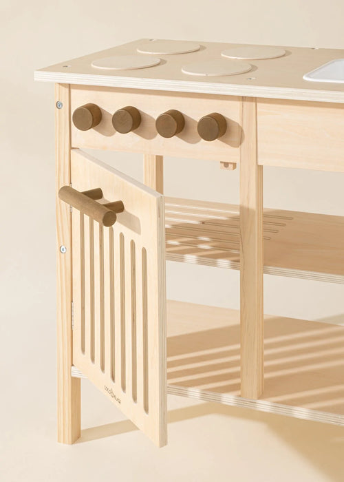 Mini cuisinière en bois