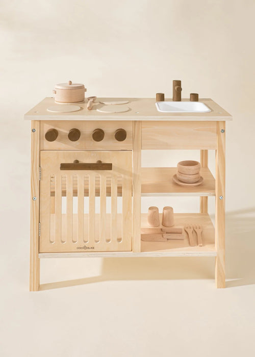 Mini cuisinière en bois