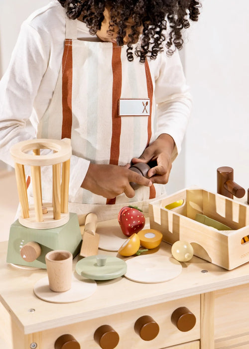 Ensemble de fruits en bois - Précommande 30 Mai