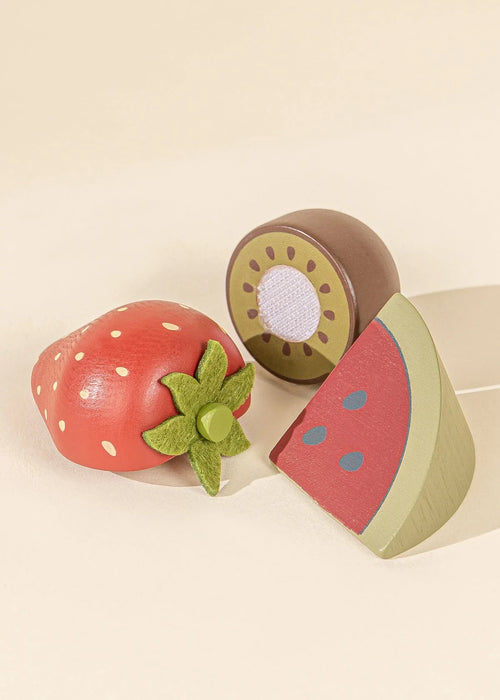 Ensemble de fruits en bois - Précommande 30 Mai
