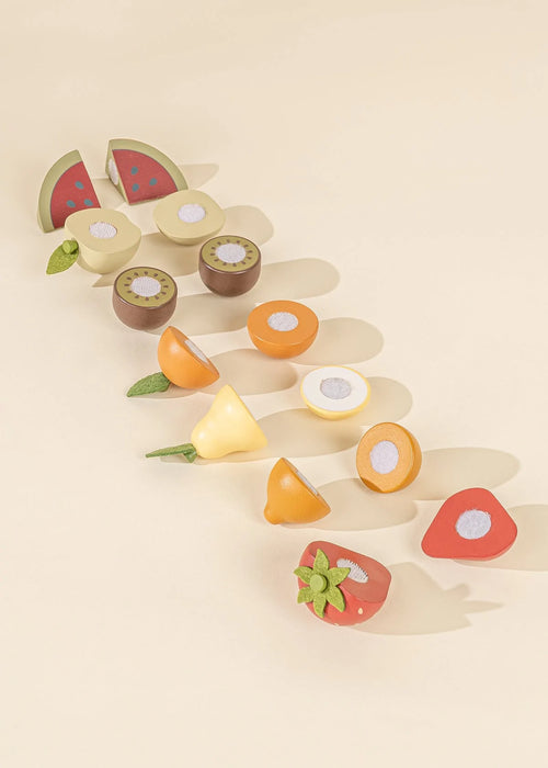 Ensemble de fruits en bois - Précommande 30 Mai