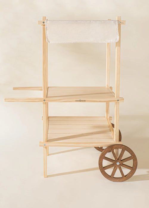 Mini kiosque de marché en bois