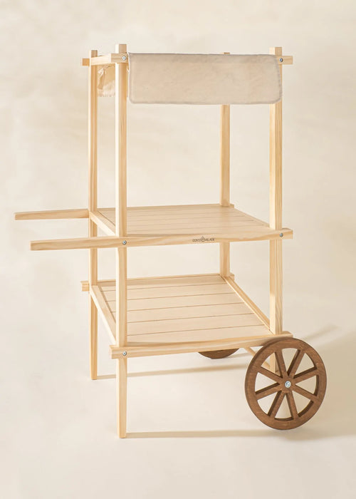 Mini kiosque de marché en bois