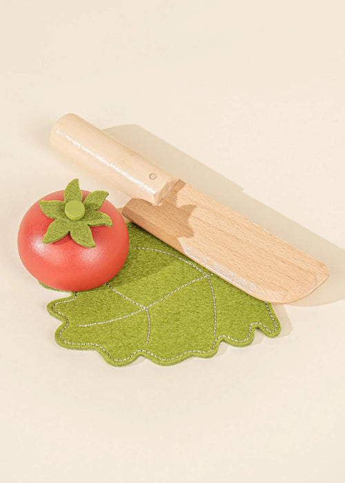 Ensemble de légumes en bois - Précommande 30 mai